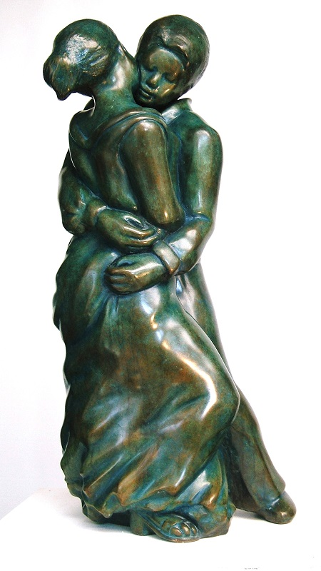 VERTIGE, bronze de Juliette CHOUKROUN