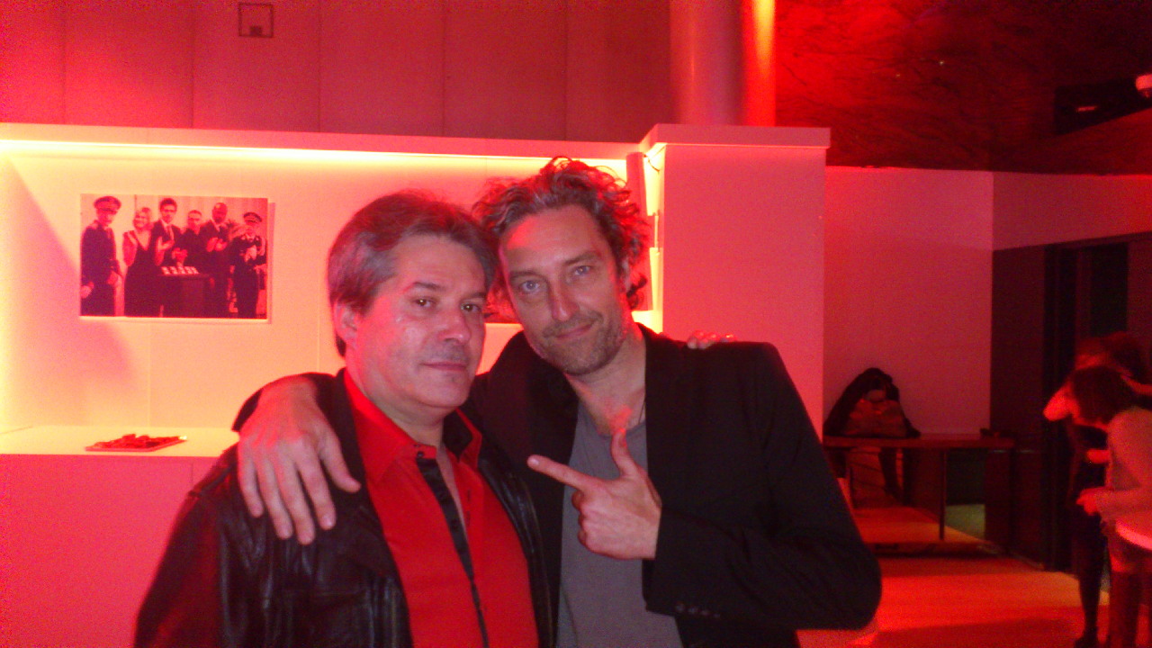 Soirée à TF1 avec Benjamin avec moi, acteur de la série Profilage sur la même chaîne le jeudi soir...